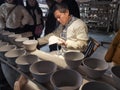 Intangible Cultural Heritage Inheritor making bamboo handcrafts
