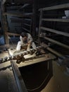 Intangible Cultural Heritage Inheritor making bamboo handcrafts