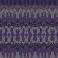 Intarsia Knitted Marl Variegated Background. Winter Nordic Style Seamless Pattern. Indigo Purple Heather Blended Texture. For