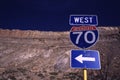 Interstate Highway, I-70 West, Colorado