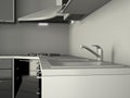 Integral kitchen furniture