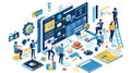 Integrate generative AI into EIDEs to facilitate interactive design prototyping. AI-driven tools can generate UI UX mockups based