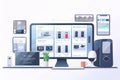 Integrate secure lighting and motion detection technology within your CCTV system to strengthen security controls and protect asse