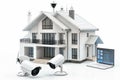 Integrated home network management captures holistic views through alarm systems, ensuring cameras secure urban settings with smar
