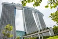 The integrated resort of Marina Bay Sands, Singapore