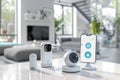 Integrated security ecosystems and powerful Wi-Fi networks safeguard properties with advanced alarm systems and digital cameras.