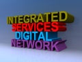 Integrated services digital network Royalty Free Stock Photo