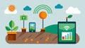 With the integration of Internet of Things IoT devices digital soil nutrient mapping can automatically collect and