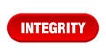 integrity button Royalty Free Stock Photo