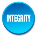 integrity button Royalty Free Stock Photo