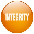 integrity button Royalty Free Stock Photo