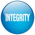 integrity button Royalty Free Stock Photo