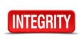 integrity button Royalty Free Stock Photo