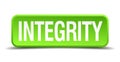 integrity button Royalty Free Stock Photo