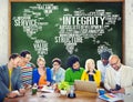 Integrity Honesty Sincerity Trust Reliability Concept Royalty Free Stock Photo