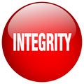 integrity button Royalty Free Stock Photo