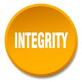 integrity button Royalty Free Stock Photo