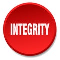integrity button Royalty Free Stock Photo