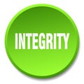 integrity button Royalty Free Stock Photo