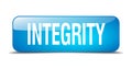 integrity button Royalty Free Stock Photo