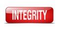 integrity button Royalty Free Stock Photo