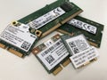 Intel Computer Microchips Pile