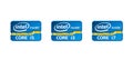 Intel core i3,i5,i7 chipset logos