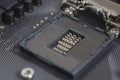 Intel LGA 1151 cpu socket on motherboard Computer PC