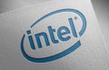 Intel_1 on paper texture