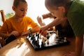 Intelectual games to develop children thinking skills