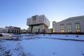 Intellectual center-- Fundamental Library in Lomonosov Moscow State University (It is written in Russian), Russia