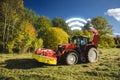 Intelligent agriculture concept with autonomous tractor