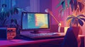 intellij shifting code editor Royalty Free Stock Photo