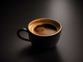 Intense Aroma: A Photorealistic Coffee Portrait????,generative ai illustration