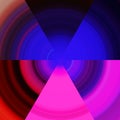 Intense colorful abstract background