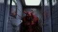 Intense Demon In Bathroom: 32k Uhd Realistic Rendering