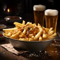 Intense And Dramatic Fries With Scottish Ale: A Manapunk Culinary Delight