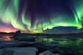 intense geomagnetic storm over the polar regions