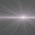 Intense Light Burst with Radial Streaks on Gray Background abstract explosion Royalty Free Stock Photo