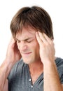 Intense migraine Royalty Free Stock Photo