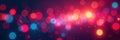 Intense multicolored bokeh; dynamic, blurred light spots , luminous, texture