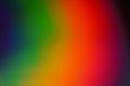 Intense rainbow spectrum filling the frame Royalty Free Stock Photo