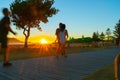 Intense sunrise at Mount Maunganui