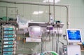 In intensive care artificial lung ventilation