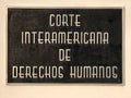 Inter-American Court for Human Rights Royalty Free Stock Photo