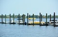 Inter-coastal Boat Dock Royalty Free Stock Photo