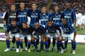 The Inter players before the match Royalty Free Stock Photo