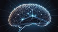 Interactive Brain Neural Network with Active Nodes Generative AI