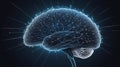 Interactive Brain Neural Network with Active Nodes Generative AI