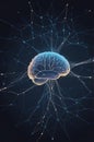 Interactive Brain Neural Network with Active Nodes Generative AI